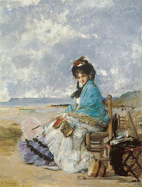 Summer Days, 1896, Vicente Palmaroli