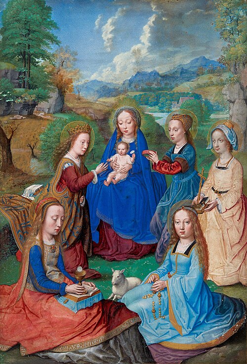 Virgo inter virgines, , Simon Bening
