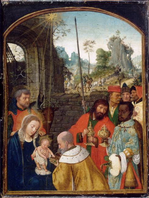 L'Adoration des Mages, 1520, Simon Bening