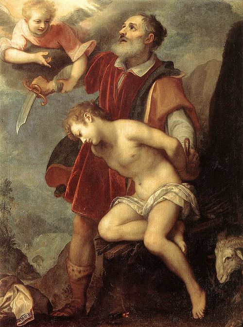 Le Sacrifice d’Isaac, 1607, Lodovico Cigoli