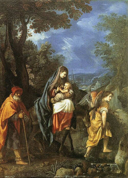 La fuite en Egypte, 1608, Lodovico Cigoli