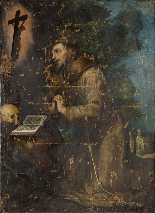 Den hellige Frans av Assisi, 1590, Lodovico Cigoli