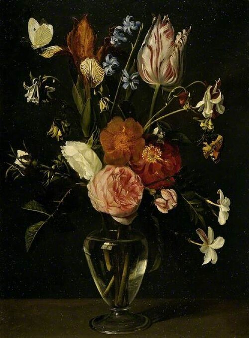 A vase of flowers, 1640, Daniel Seghers