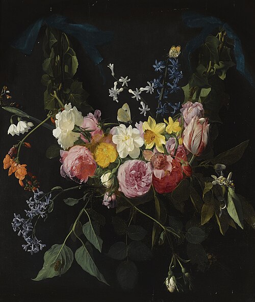 Swag of Flowers, 1640, Daniel Seghers