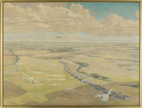 Camp Borden, 1919, Franz Johnston