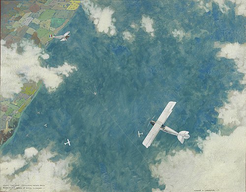Above the Lake, Targets Below, 1918, Franz Johnston