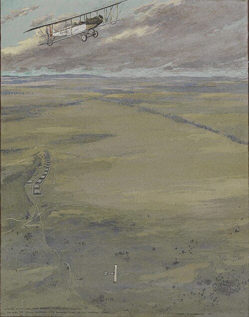 Looking South Over Camp Borden, 1918, Franz Johnston