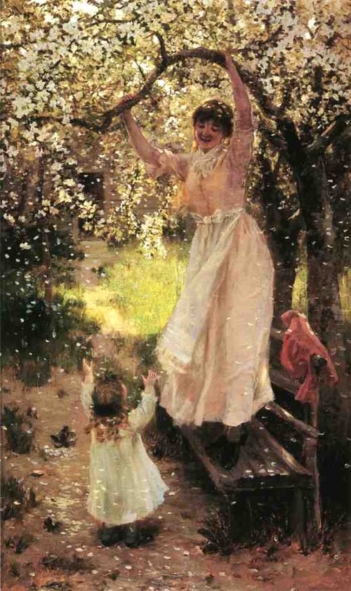 Falling Apple Blossoms, , Hamilton Hamilton