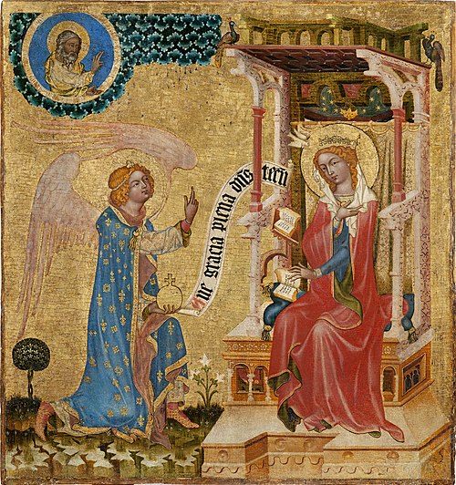 Annunciation, , Master of Vyšší Brod