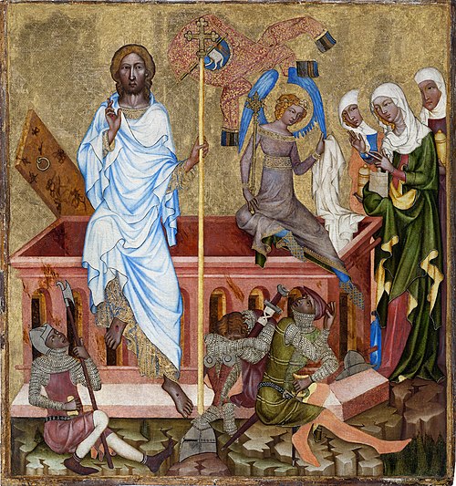 Resurrection of Jesus, 1350, Master of Vyšší Brod