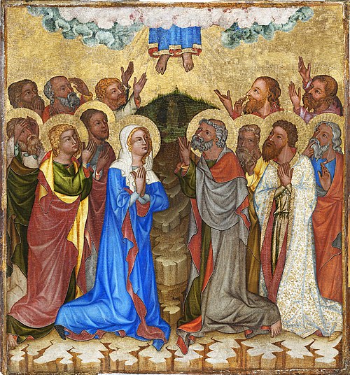 Ascension of Christ, 1350, Master of Vyšší Brod