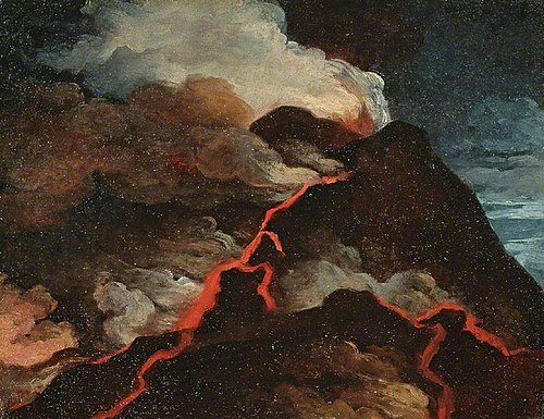 Vésuve en éruption, 1779, Anicet Charles Gabriel Lemonni