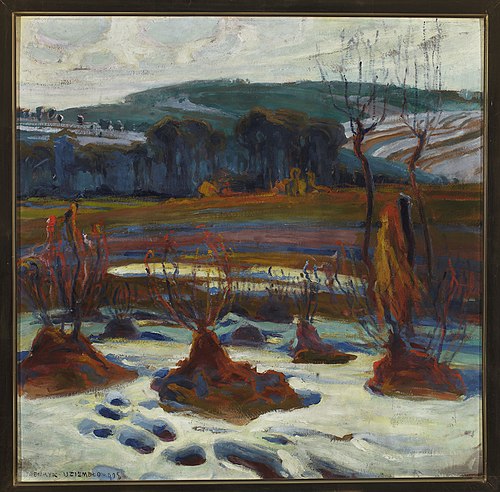 Springtime thaw, 1908, Henryk Uziemblo