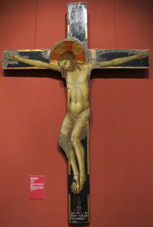Crucifix peint par Segna di Bonaventura, , Segna di Bonaventura