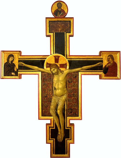 Crucifix peint, 1310, Segna di Bonaventura