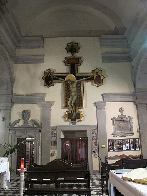 Crucifix peint de Segna di Bonaventura, 1310, Segna di Bonaventura