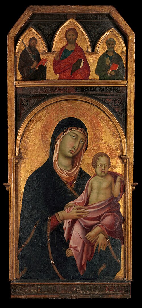 Vierge à l'Enfant, 1320, Segna di Bonaventura