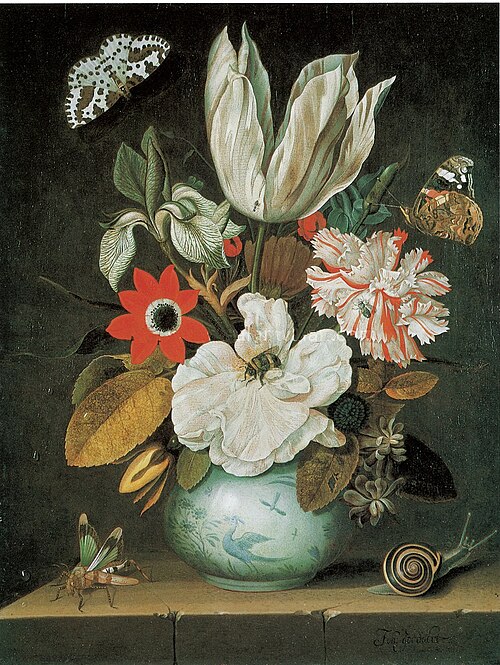 Vase of Flowers, 1650, Jan Goedart