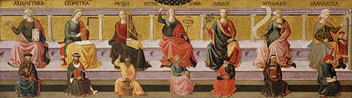 Seven Liberal Arts, 1450, Francesco di Stefano