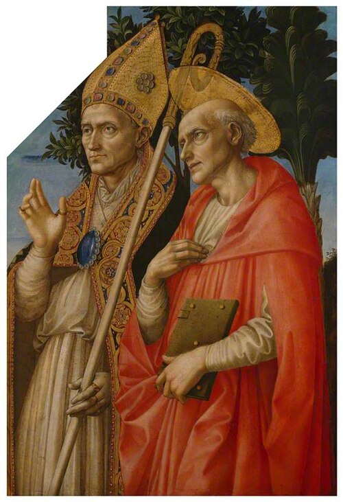 Saints Zeno and Jerome, 1457, Francesco di Stefano