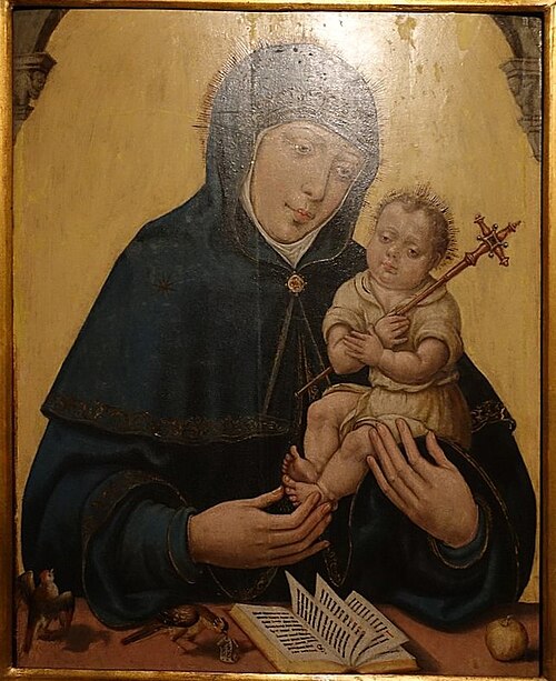 Virgin and Child, 1540, Antonio Vaz