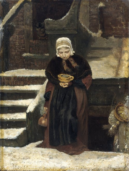 In Later Life, 1863, August Allebé