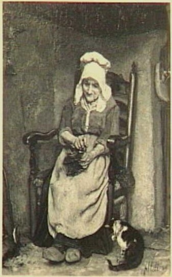 Coffee grinding, 1869, August Allebé