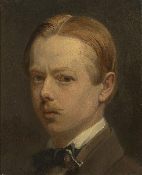 Autoportrait, 1856, August Allebé