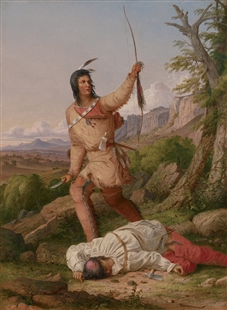 Death Whoop, 1855, Seth Eastman