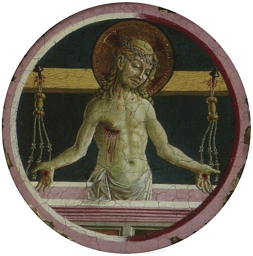 Christ as the Man of Sorrows, , Bartolomeo Caporali