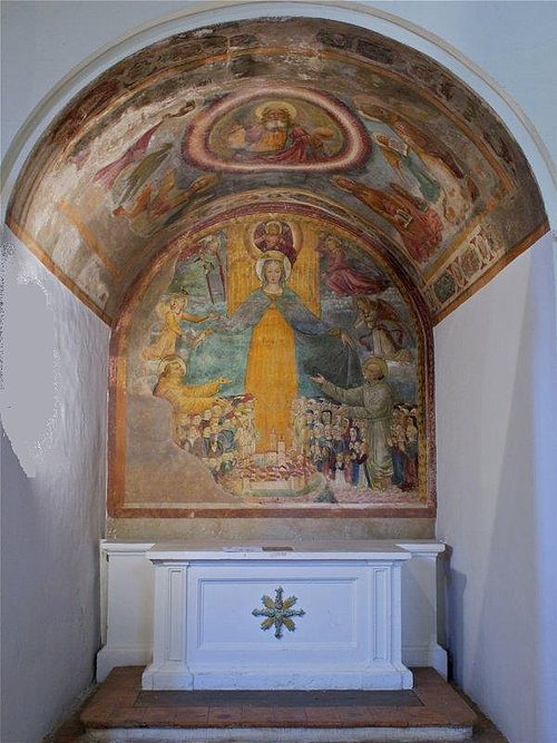 Altarpiece at Sant'Antonio Abate, 1480, Bartolomeo Caporali