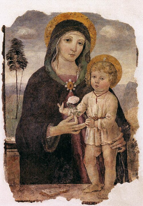 Madonna and Child, 1490, Bartolomeo Caporali
