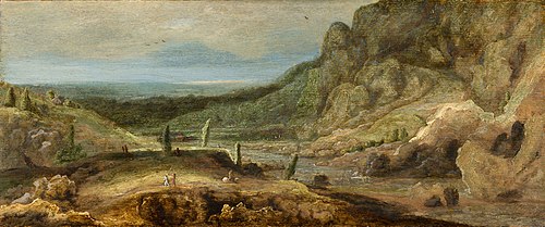 River Valley, 1620, Hercules Seghers