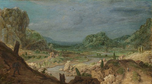 Vallée de la rivière, 1628, Hercules Seghers