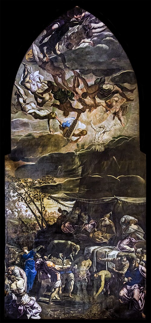 Worship of the Golden Calf, 1563, Jacopo Tintoretto