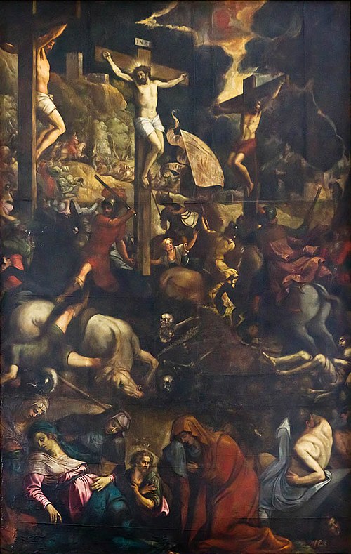 Crucifixion, 1585, Jacopo Tintoretto