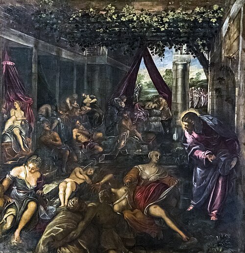 La Piscine Probatique, 1579, Le Tintoret