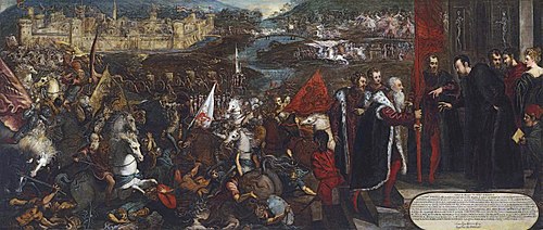The Siege of Asola, 1544, Jacopo Tintoretto