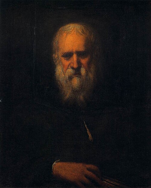 Self-portrait with a Book, 1585, Le Tintoret