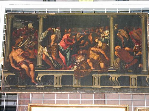 La Piscine probatique, 1550, Jacopo Tintoretto