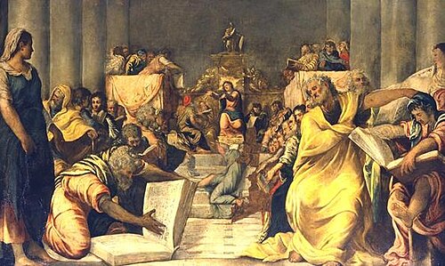Paintings by Jacopo Tintoretto in the Museo del Duomo, , Jacopo Tintoretto