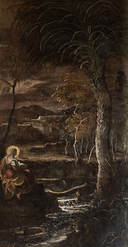 Sainte Marie d'Egypte, 1580, Le Tintoret