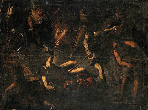 Martyrdom of Saint Laurence, , Jacopo Tintoretto