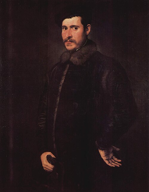 Portrait of a Gentleman, 1550, Jacopo Tintoretto