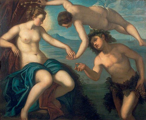 Bacchus and Ariadne, , Jacopo Tintoretto