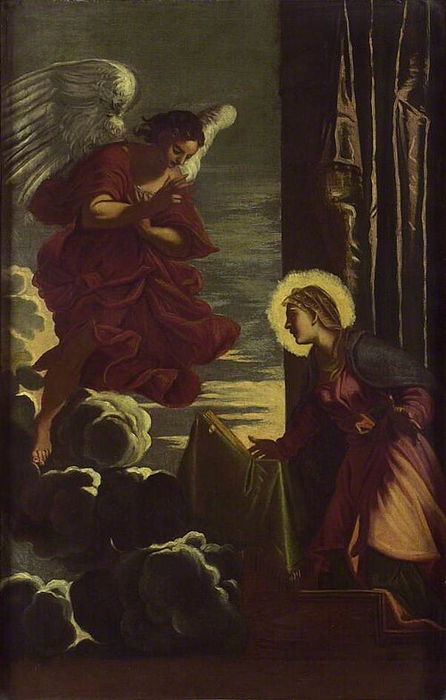 The Annunciation, , Jacopo Tintoretto