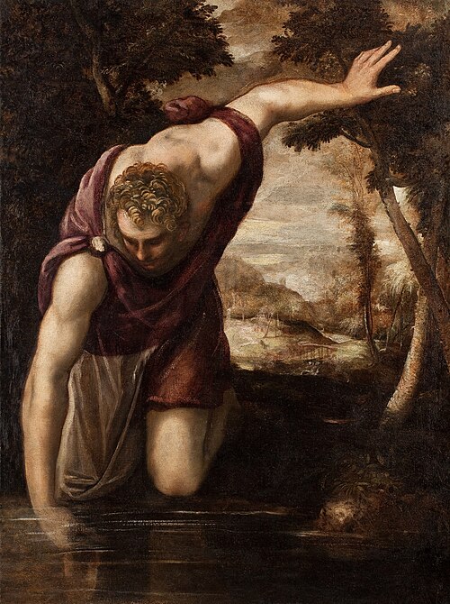 Narcissus, 1560, Le Tintoret