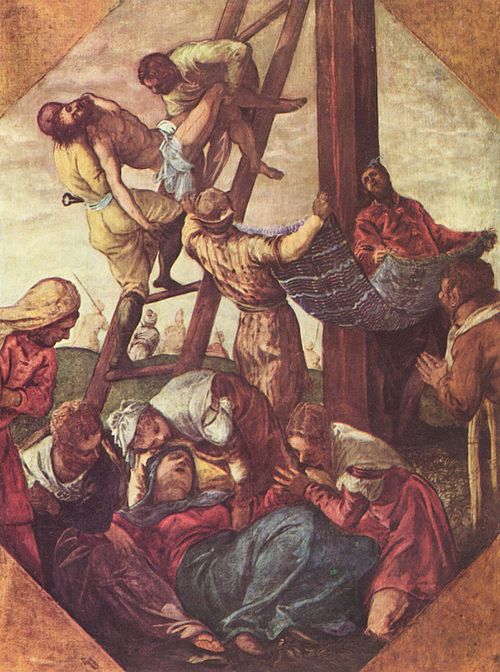 La Descente de croix, 1557, Le Tintoret
