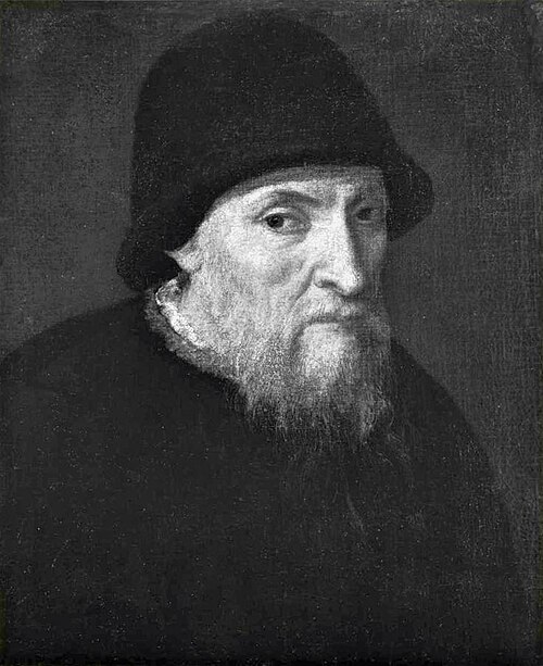 Portrait of king Sigismund II Augustus in a hat, 1572, Jacopo Tintoretto