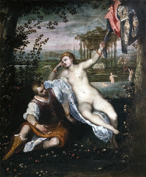Renaud et Armide, 1580, Le Tintoret